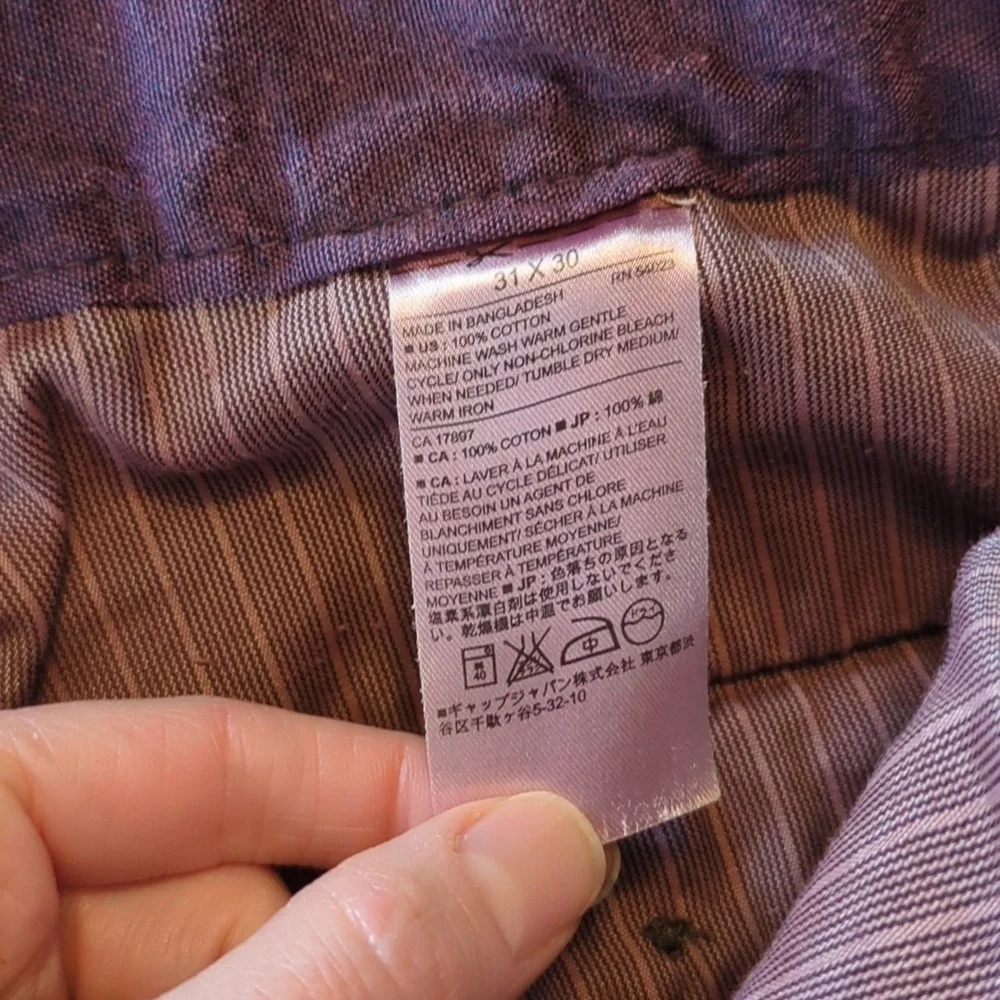 Banana Republic Dusty Red Aiden Chino